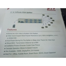 REXTRON 1 TO 4 VIDEO SPLITTER (VSA14)