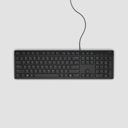 Dell Multimedia Keyboard KB216 US International (QWERTY) Black