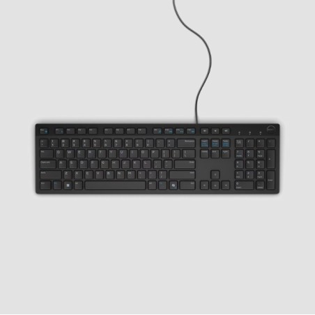 Dell Multimedia Keyboard KB216 US International (QWERTY) Black